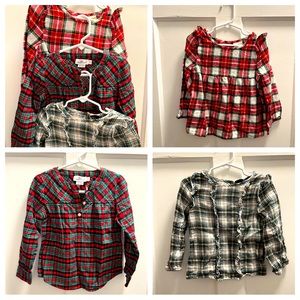 ❤️💚🤍3T Holiday Shirt Bundle🤍💚❤️